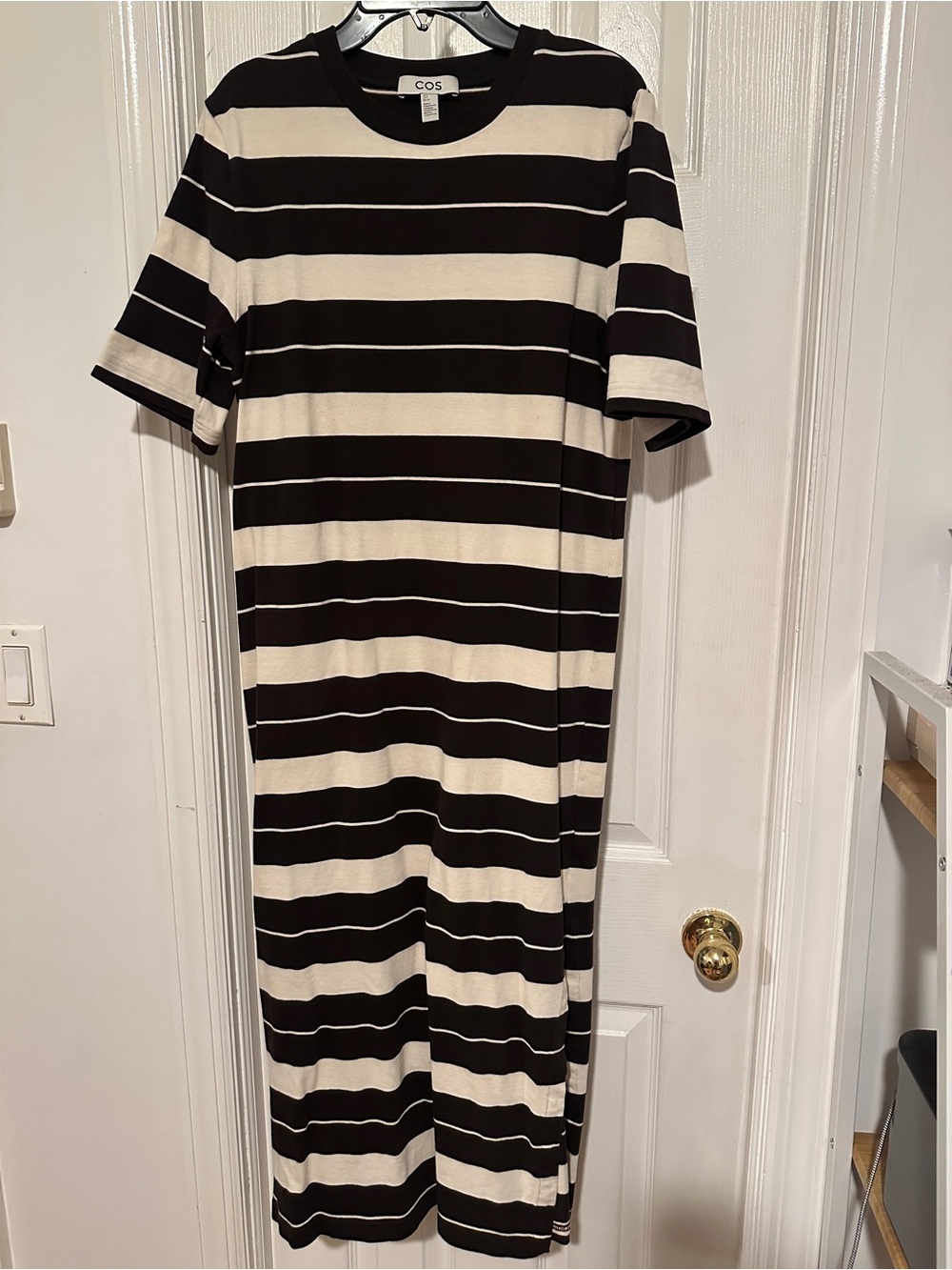 COS COTTON MIDI T-SHIRT DRESS - Picture 4 of 4